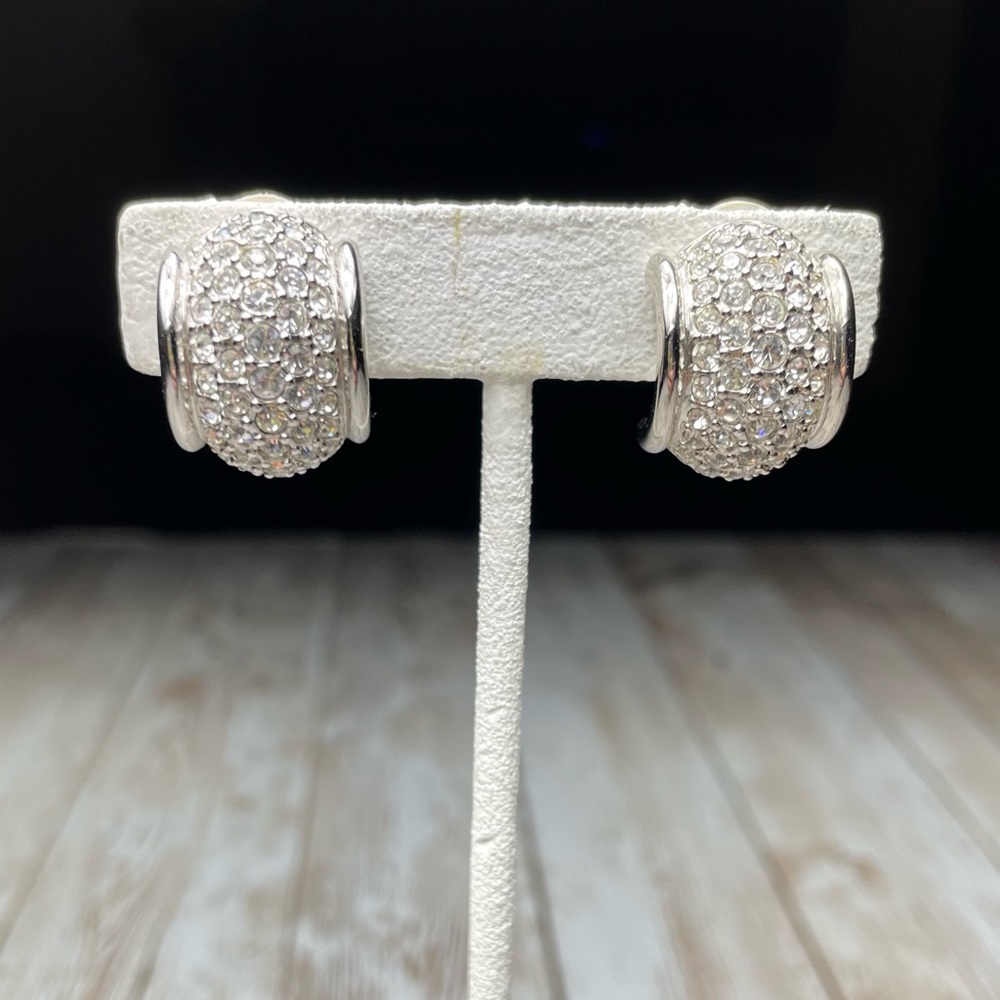 VINTAGE RHINESTONE EARRINGS